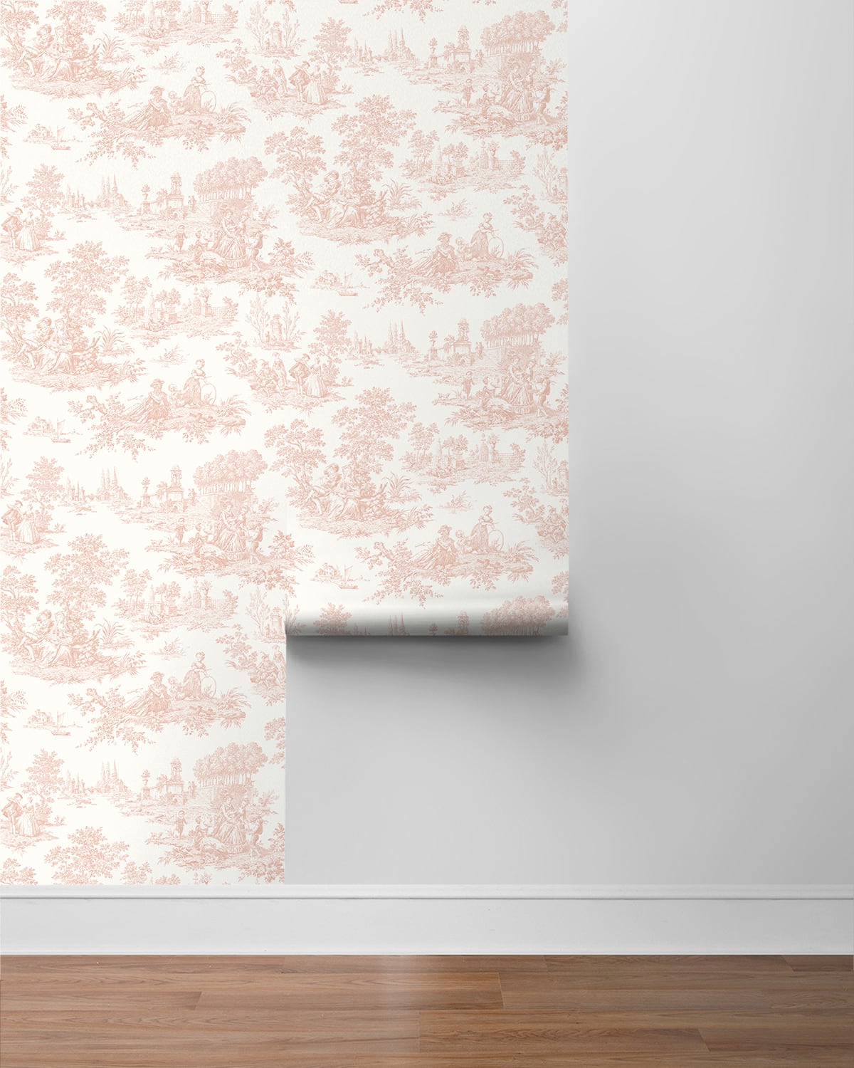 Chateau Toile Peel and Stick Removable Wallpaper