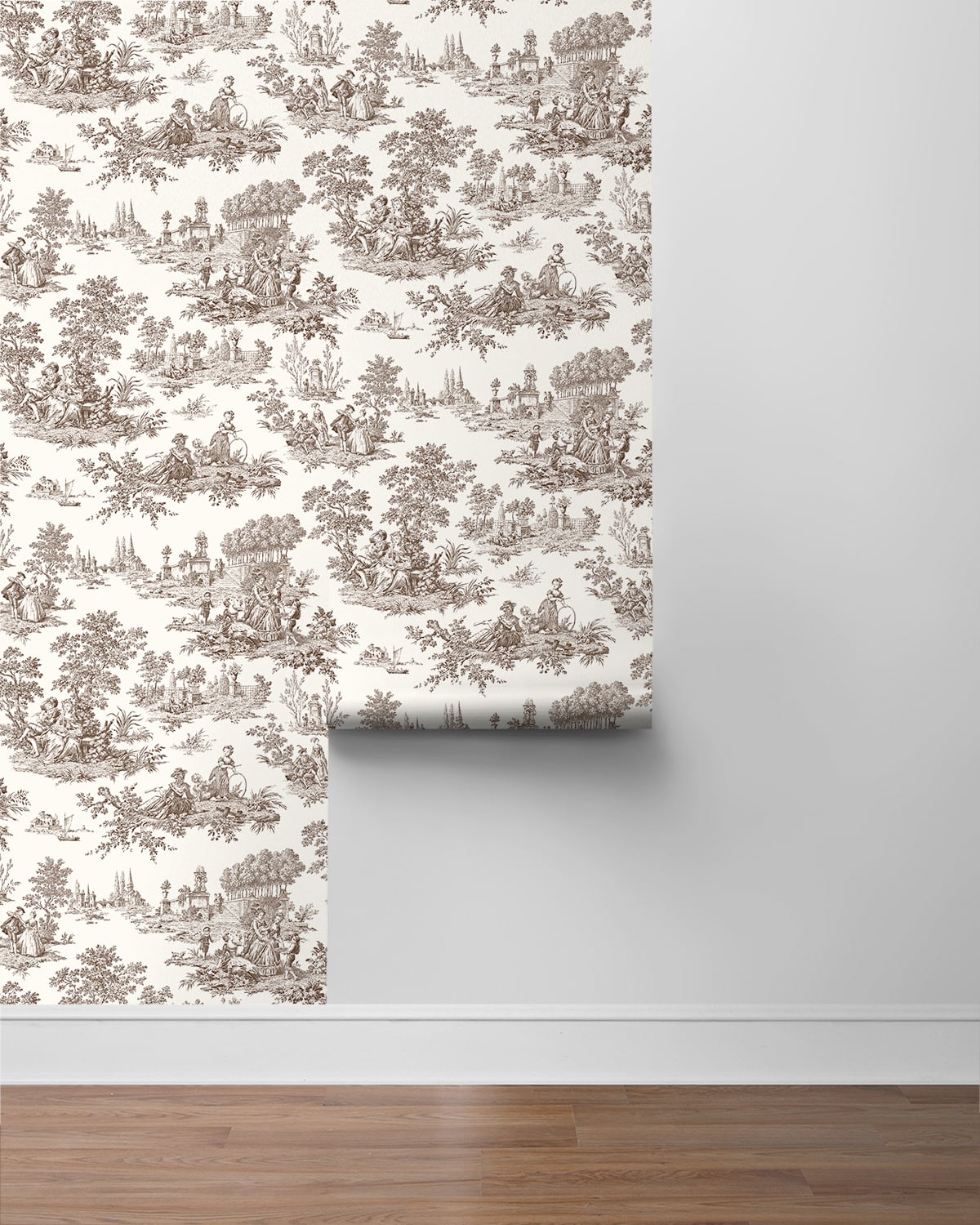 Chateau Toile Peel and Stick Removable Wallpaper