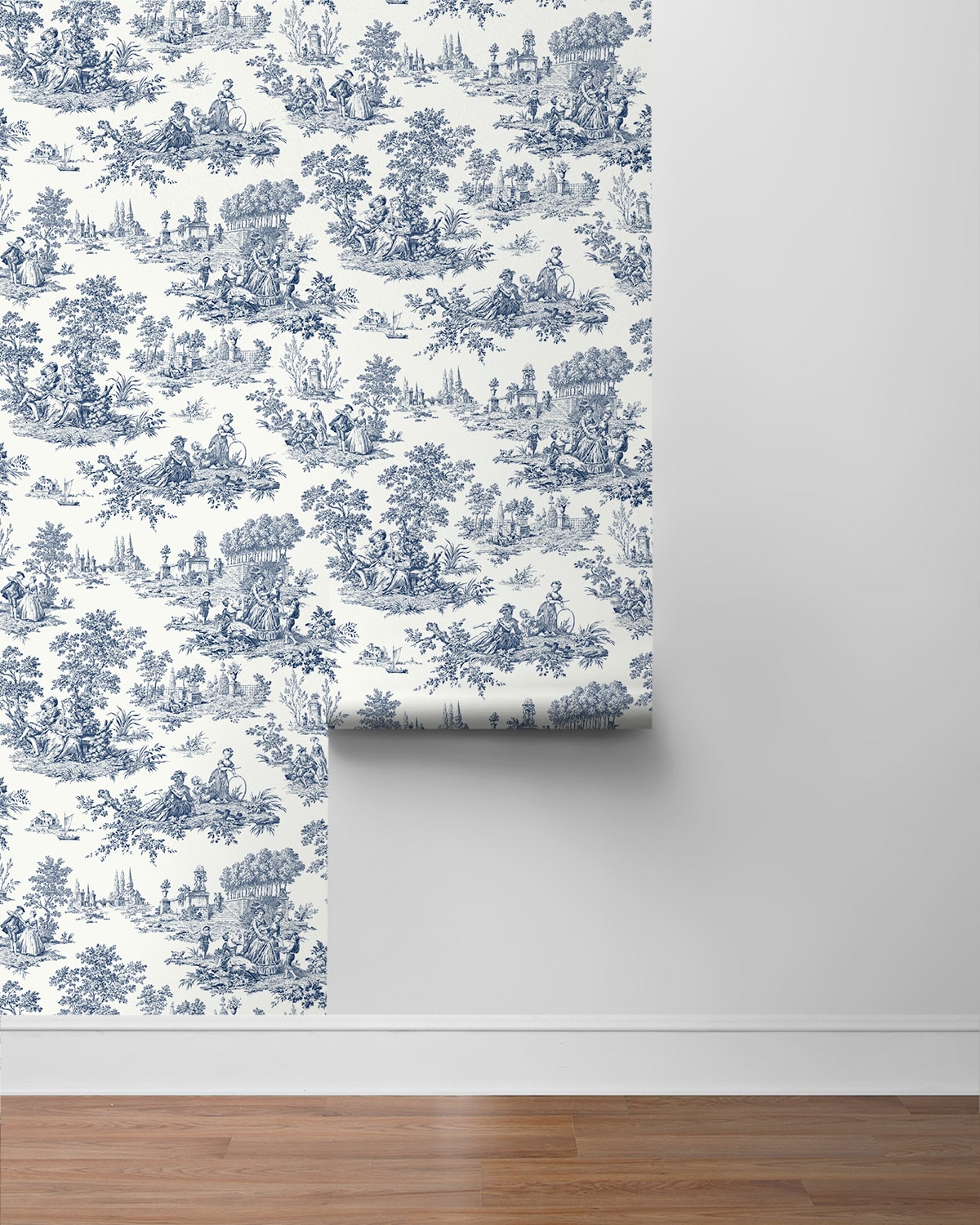 Chateau Toile Peel and Stick Removable Wallpaper