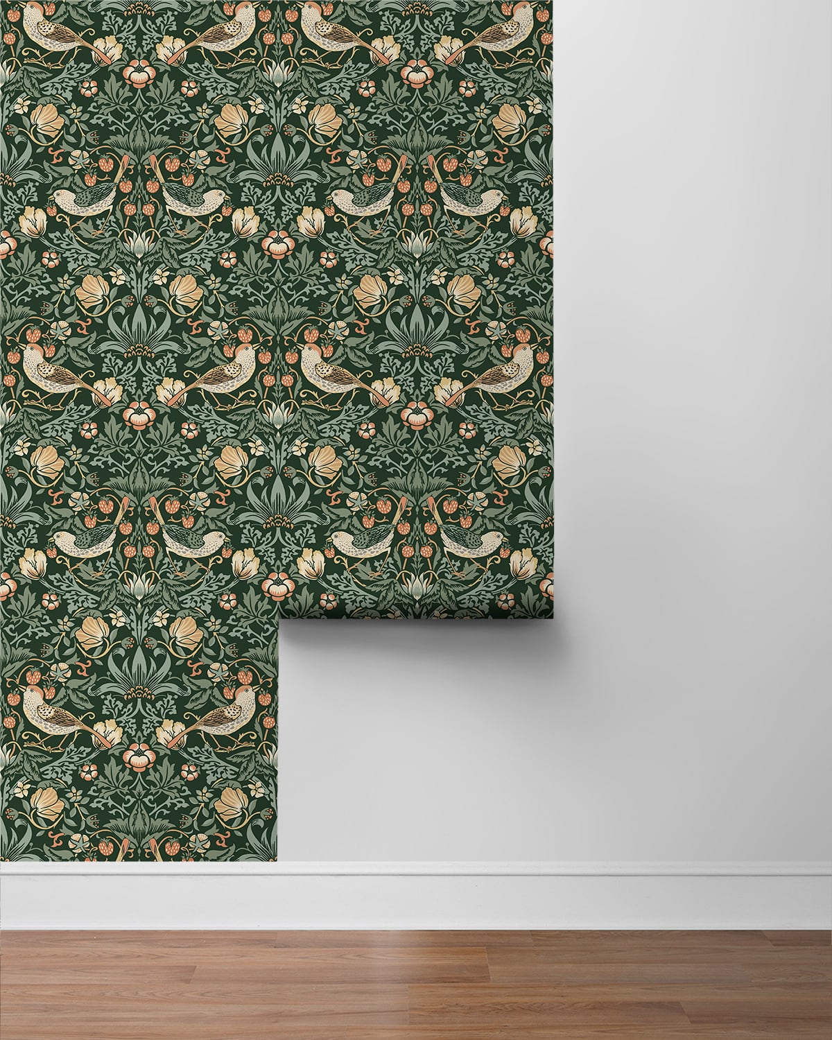 Aves Garden Peel and Stick Removable Wallpaper