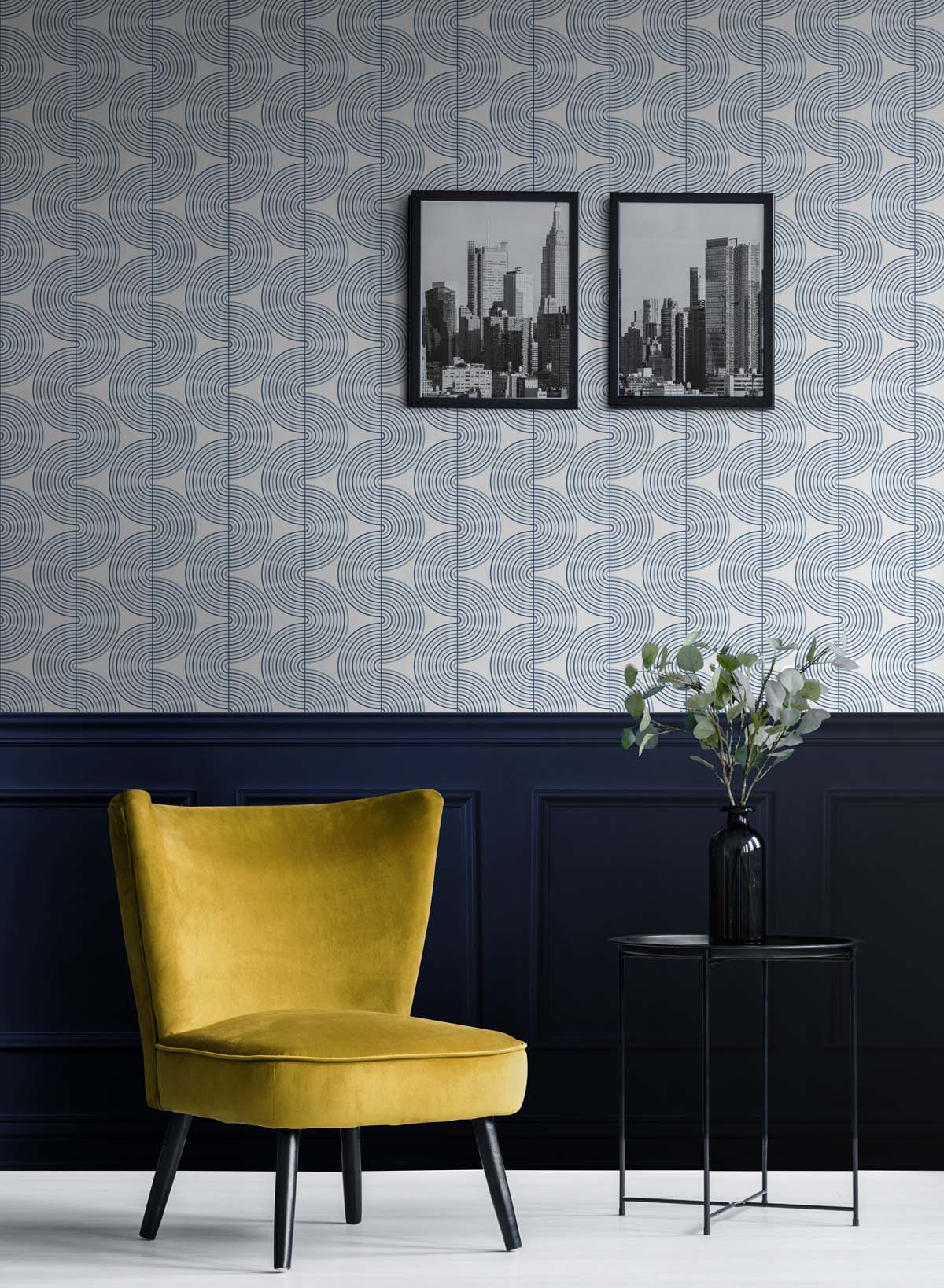 Zen Geo Premium Peel and Stick Removable Wallpaper