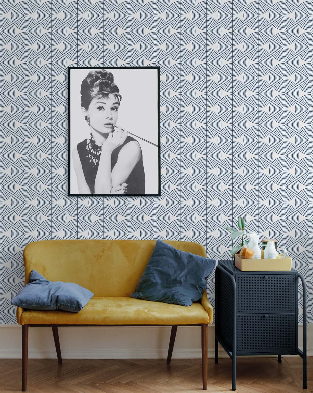 Zen Geo Premium Peel and Stick Removable Wallpaper