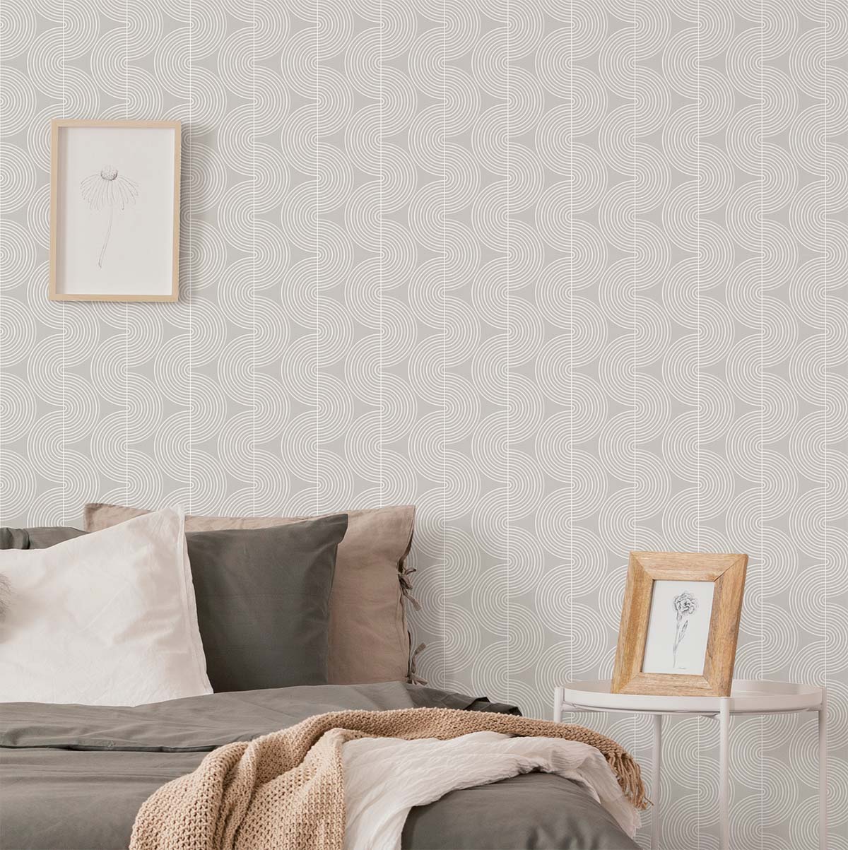 Zen Geo Premium Peel and Stick Removable Wallpaper
