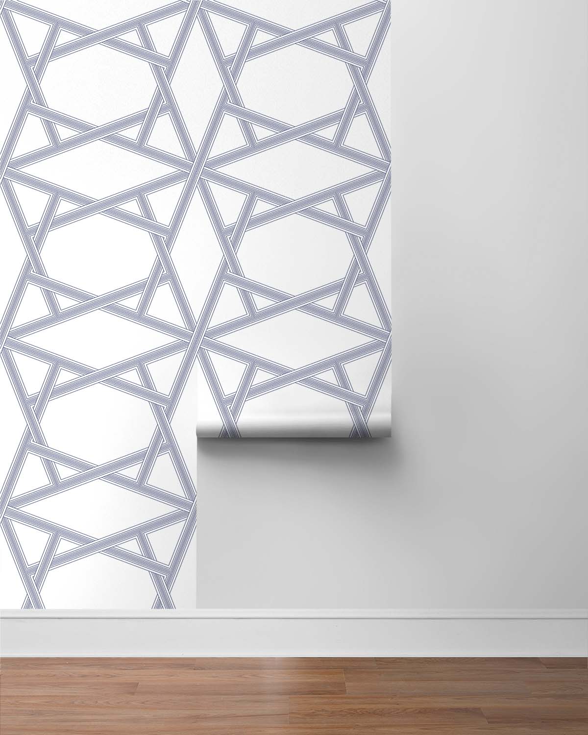 Crossroads Geo Premium Peel and Stick Removable Wallpaper