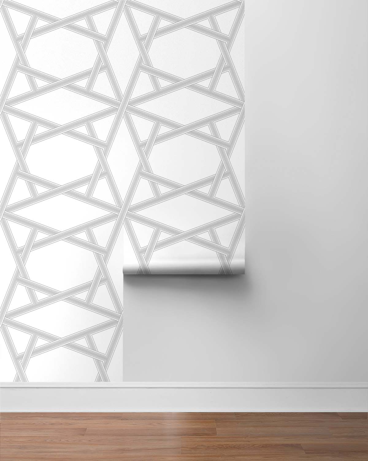 Crossroads Geo Premium Peel and Stick Removable Wallpaper