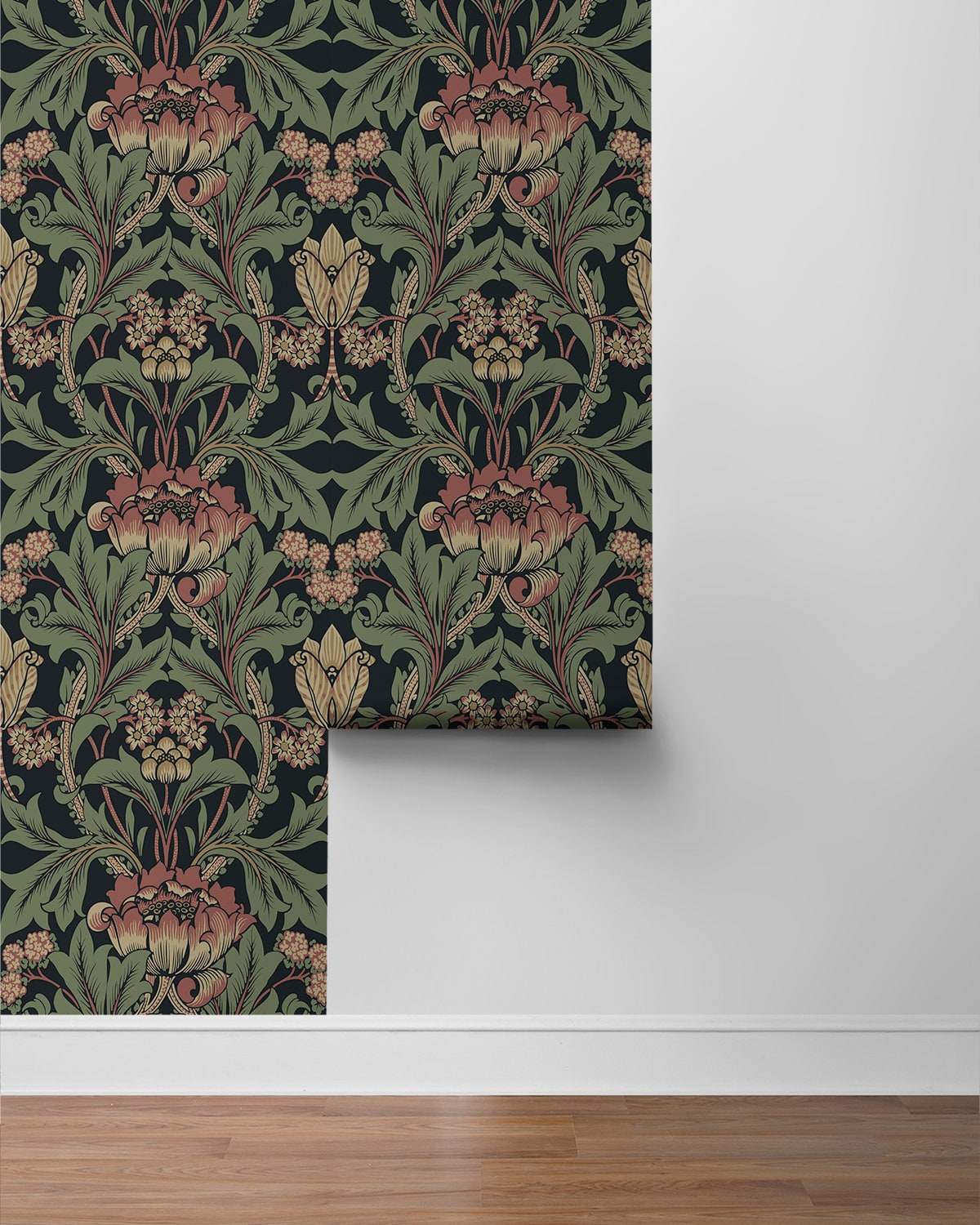 Primrose Floral Premium Peel and Stick Removable Wallpaper