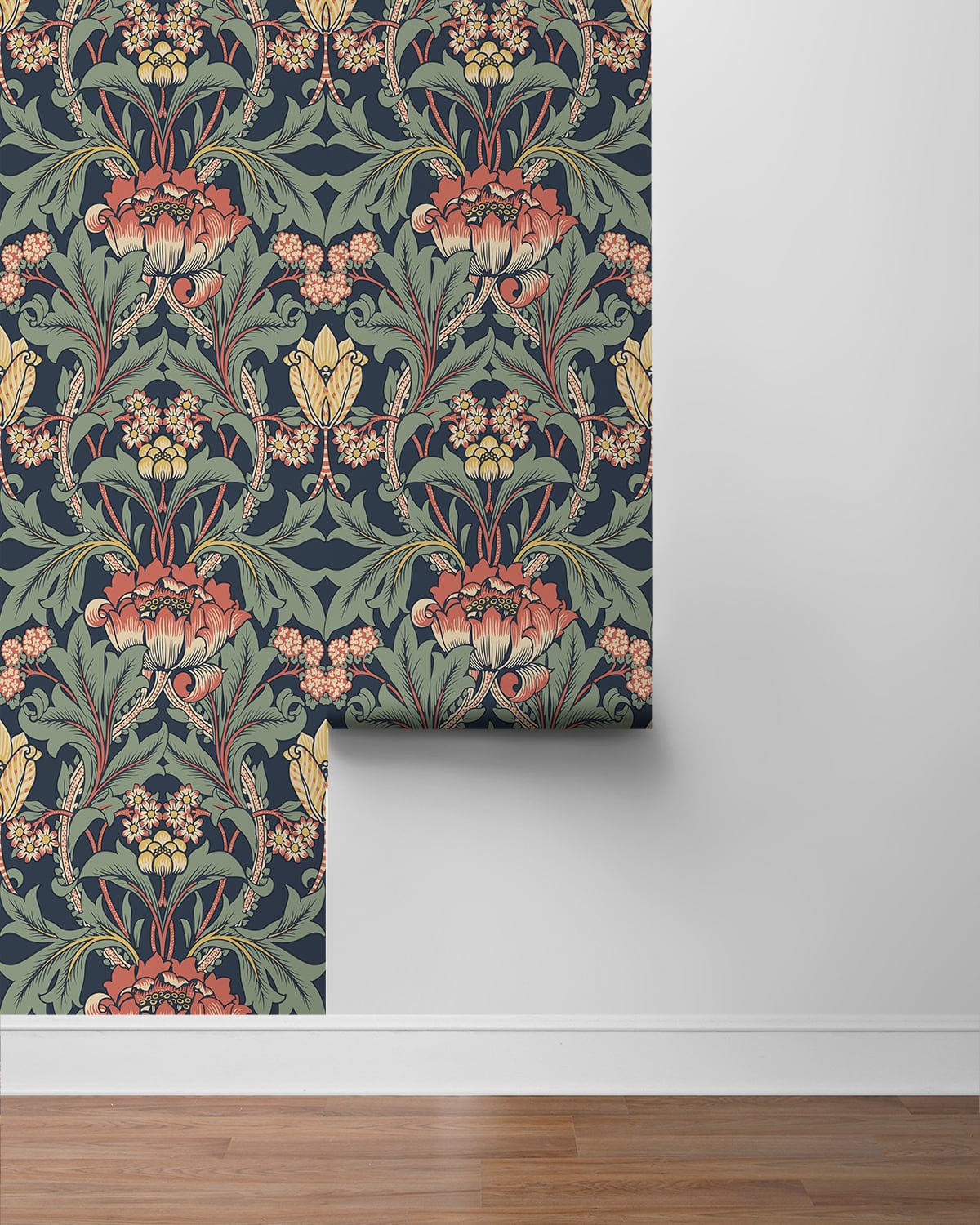 Primrose Floral Premium Peel and Stick Removable Wallpaper