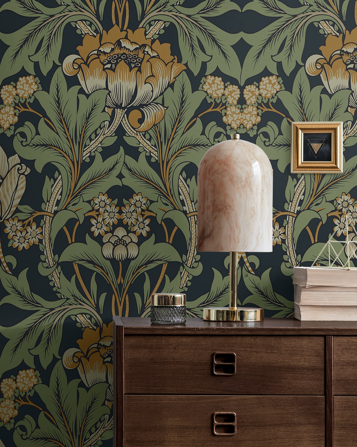 Primrose Floral Premium Peel and Stick Removable Wallpaper