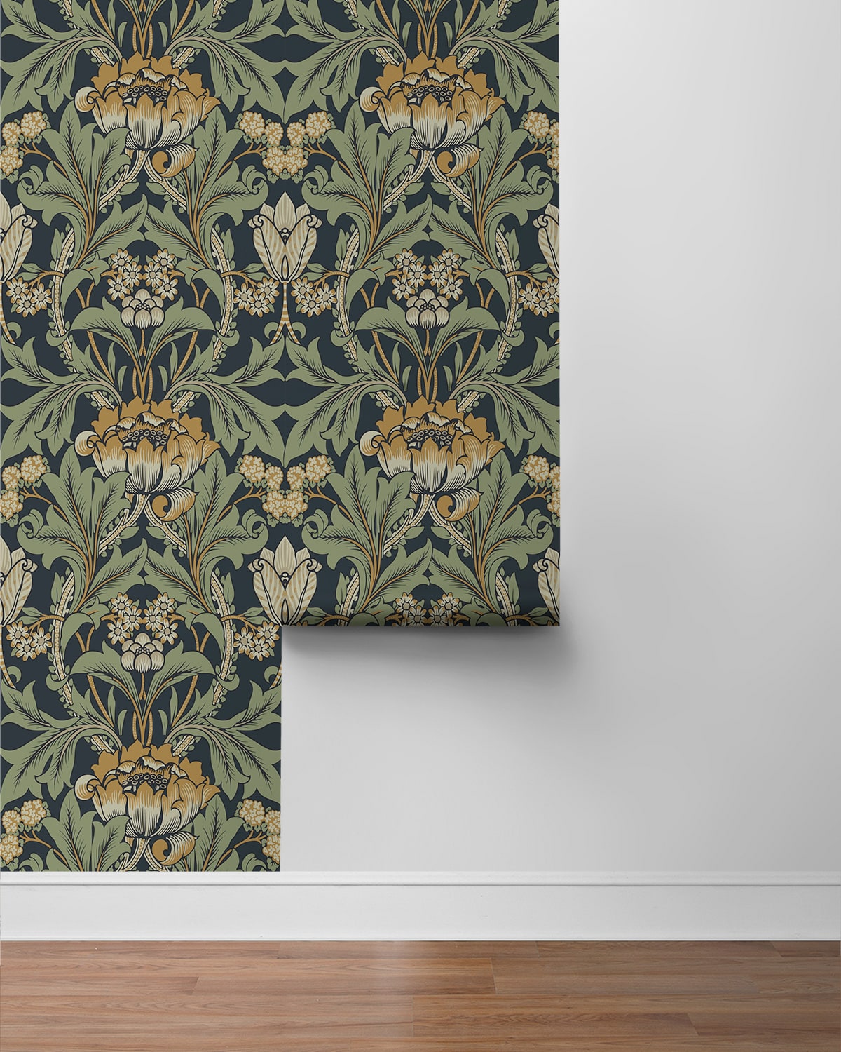 Primrose Floral Premium Peel and Stick Removable Wallpaper