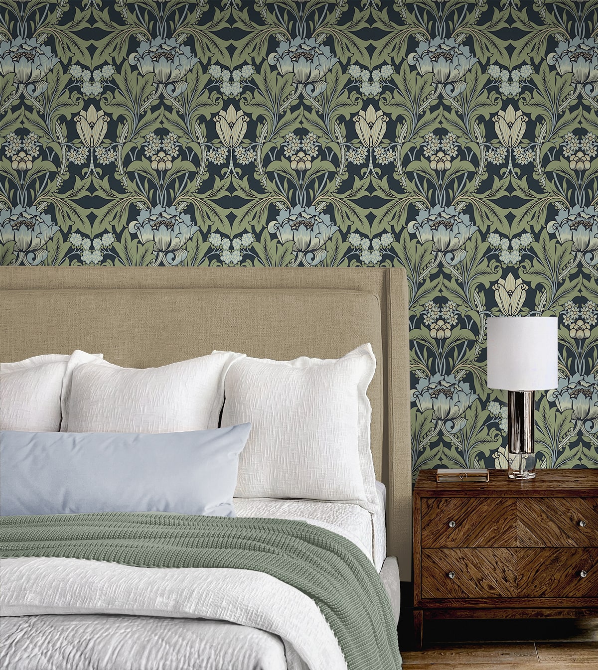 Primrose Floral Premium Peel and Stick Removable Wallpaper