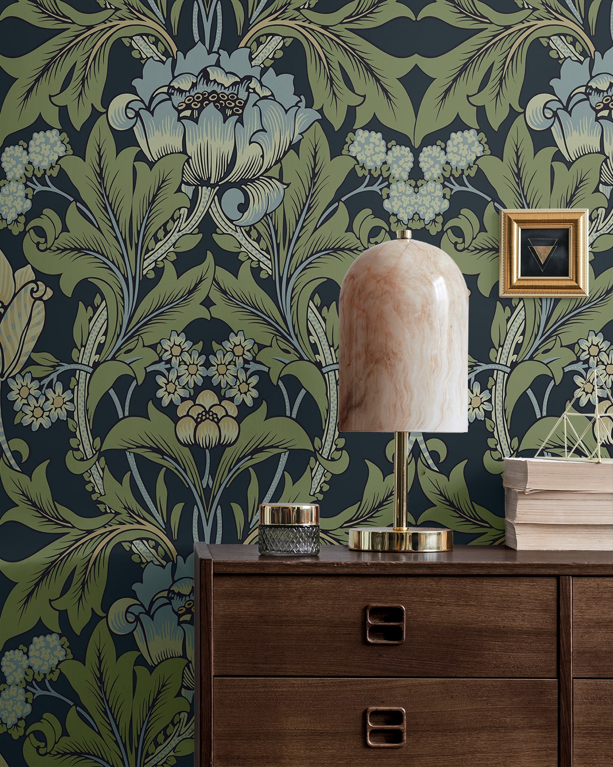 Primrose Floral Premium Peel and Stick Removable Wallpaper