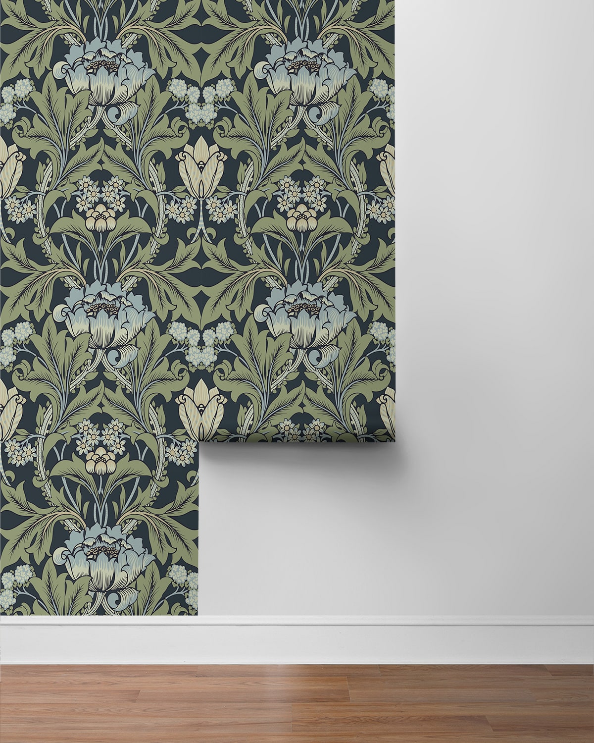 Primrose Floral Premium Peel and Stick Removable Wallpaper