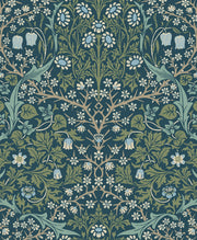Victorian Garden Floral Premium Peel and Stick Removable Wallpaper