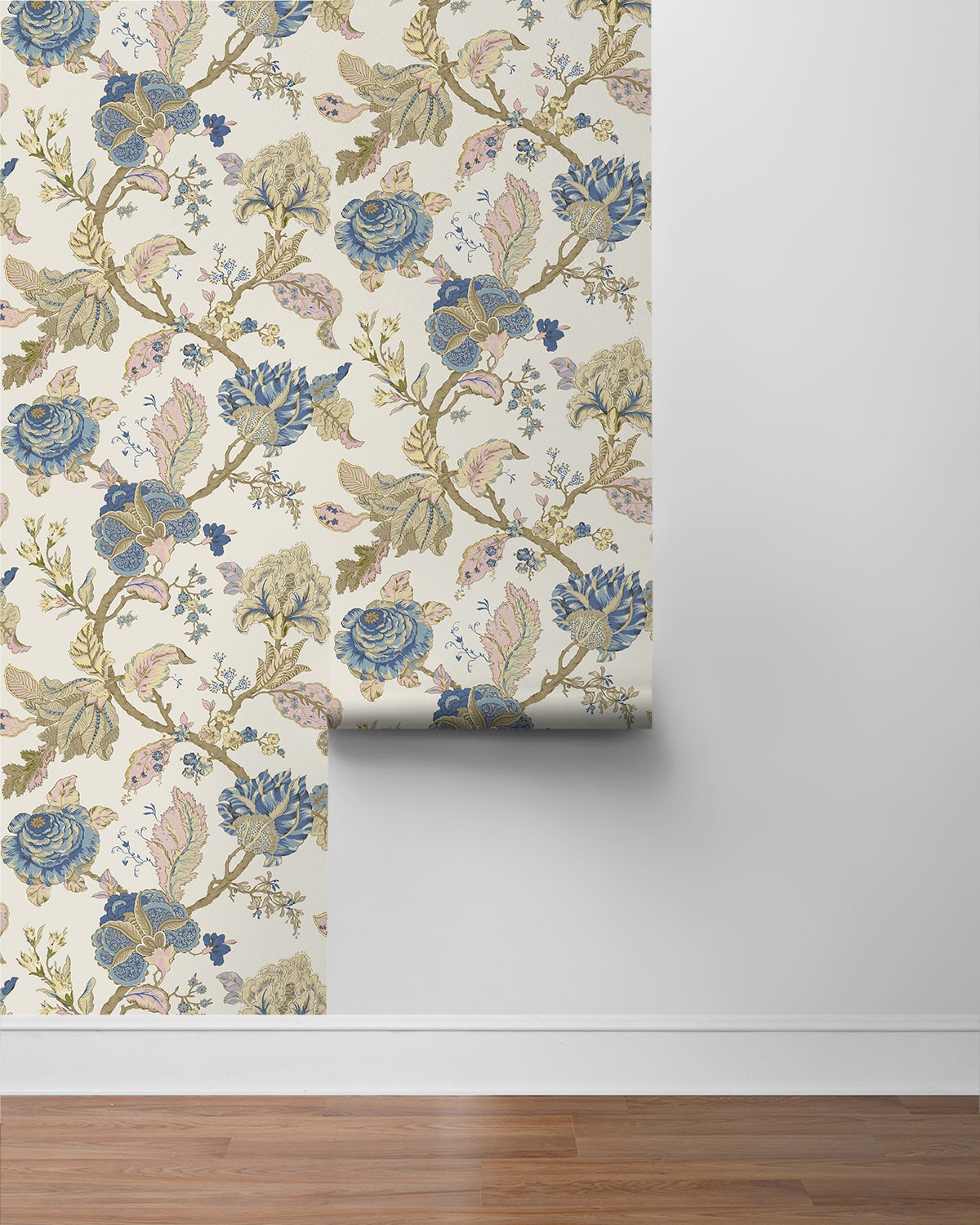Kianna Jacobean Peel and Stick Removable Wallpaper