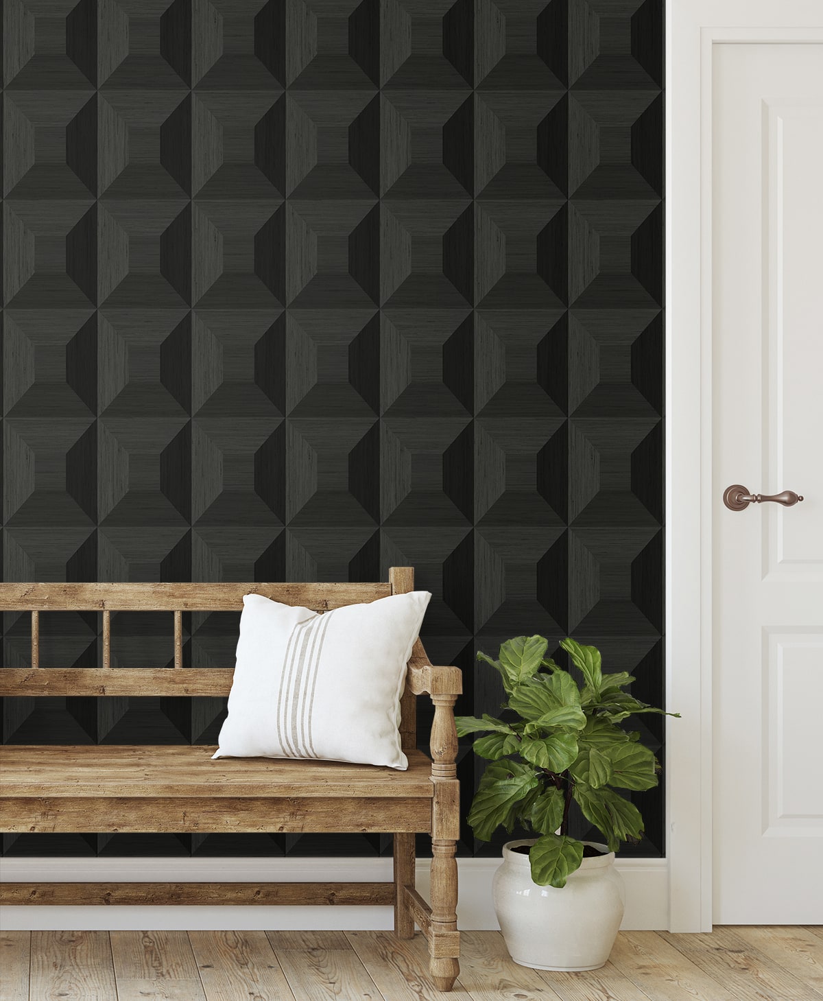 Quadrant Geo Peel and Stick Removable Wallpaper
