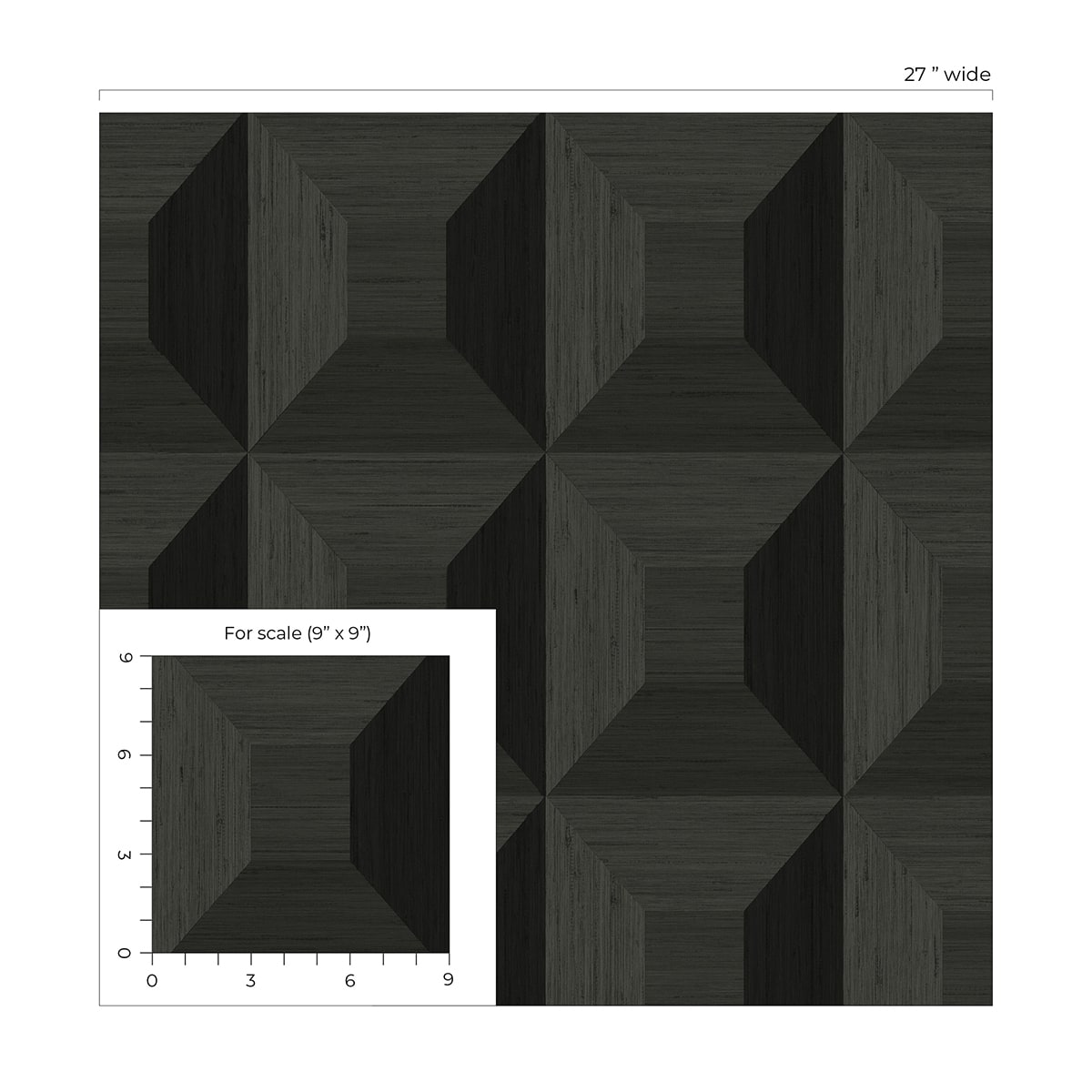 Quadrant Geo Peel and Stick Removable Wallpaper