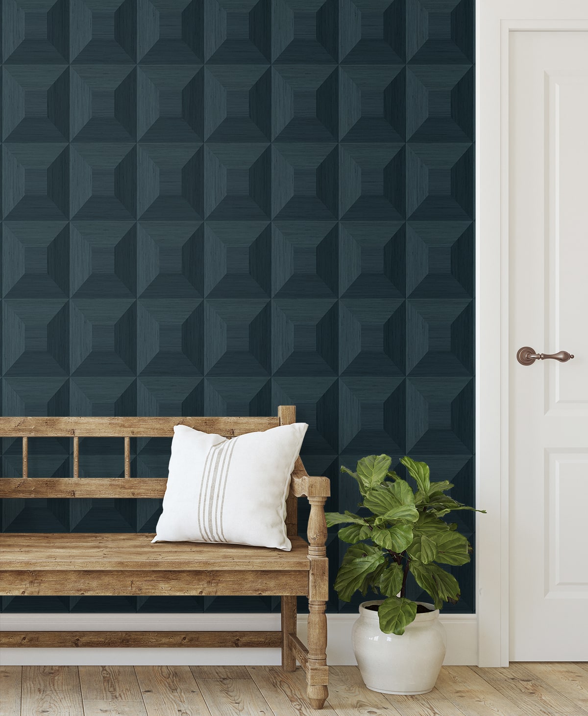 Quadrant Geo Peel and Stick Removable Wallpaper