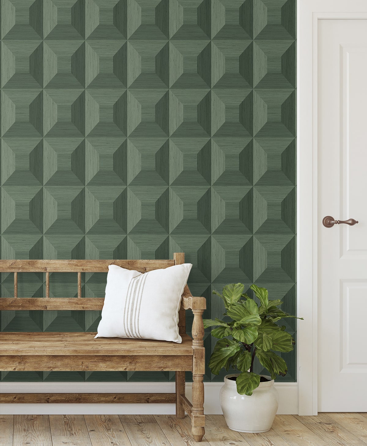Quadrant Geo Peel and Stick Removable Wallpaper