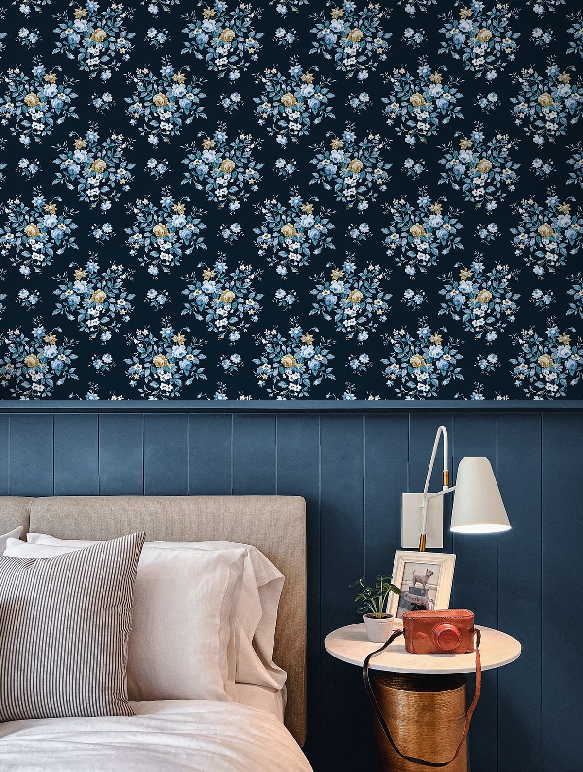 Floral Bunches Peel and Stick Removable Wallpaper