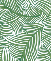Tossed Palm Fronds Premium Peel and Stick Removable Wallpaper