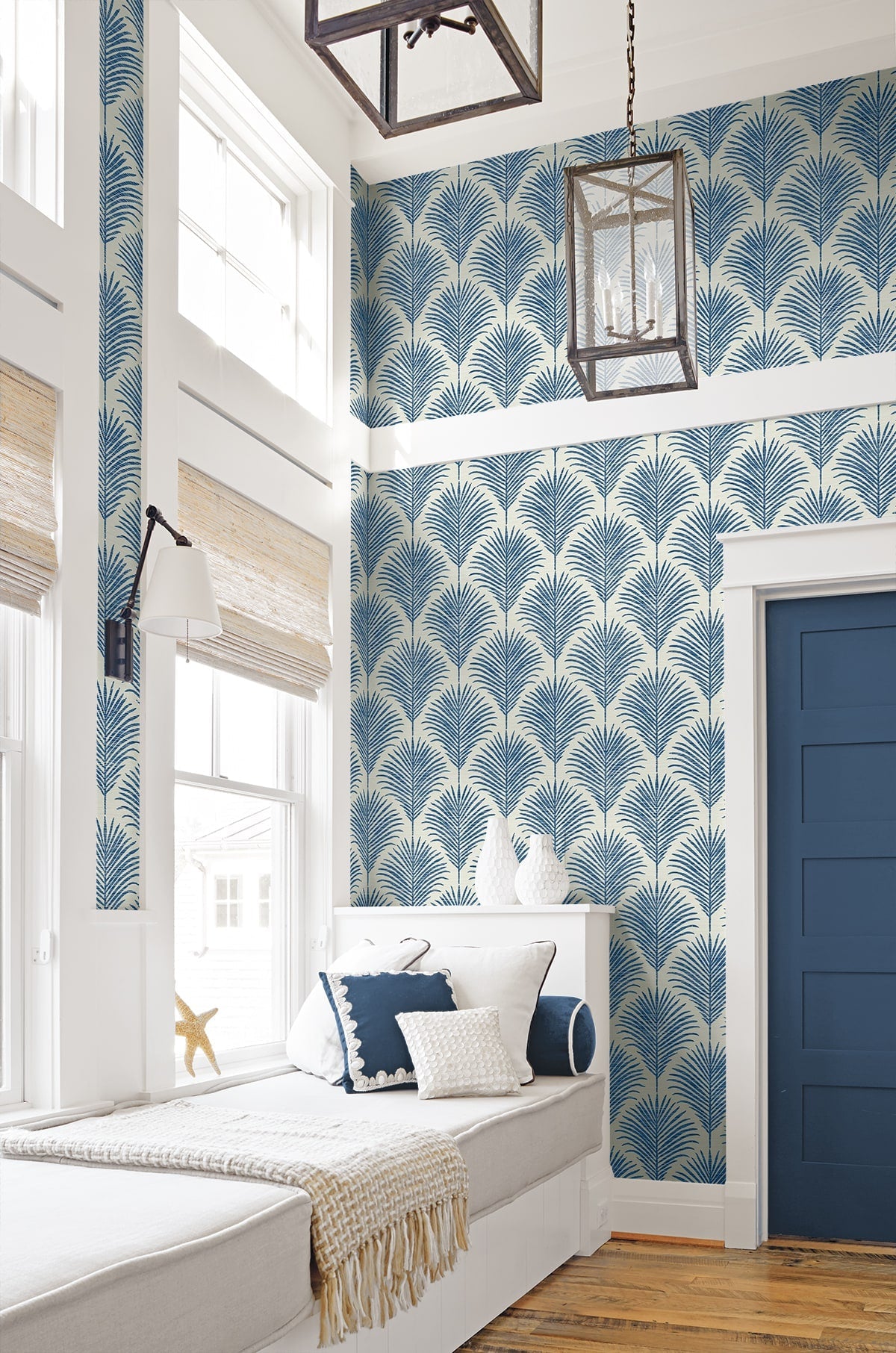 Grassland Palm Peel and Stick Removable Wallpaper
