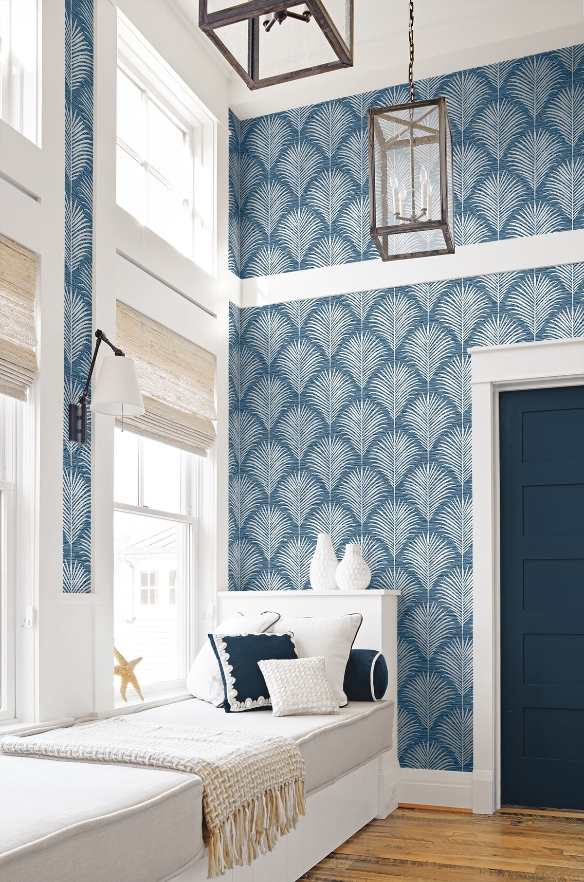 Grassland Palm Peel and Stick Removable Wallpaper