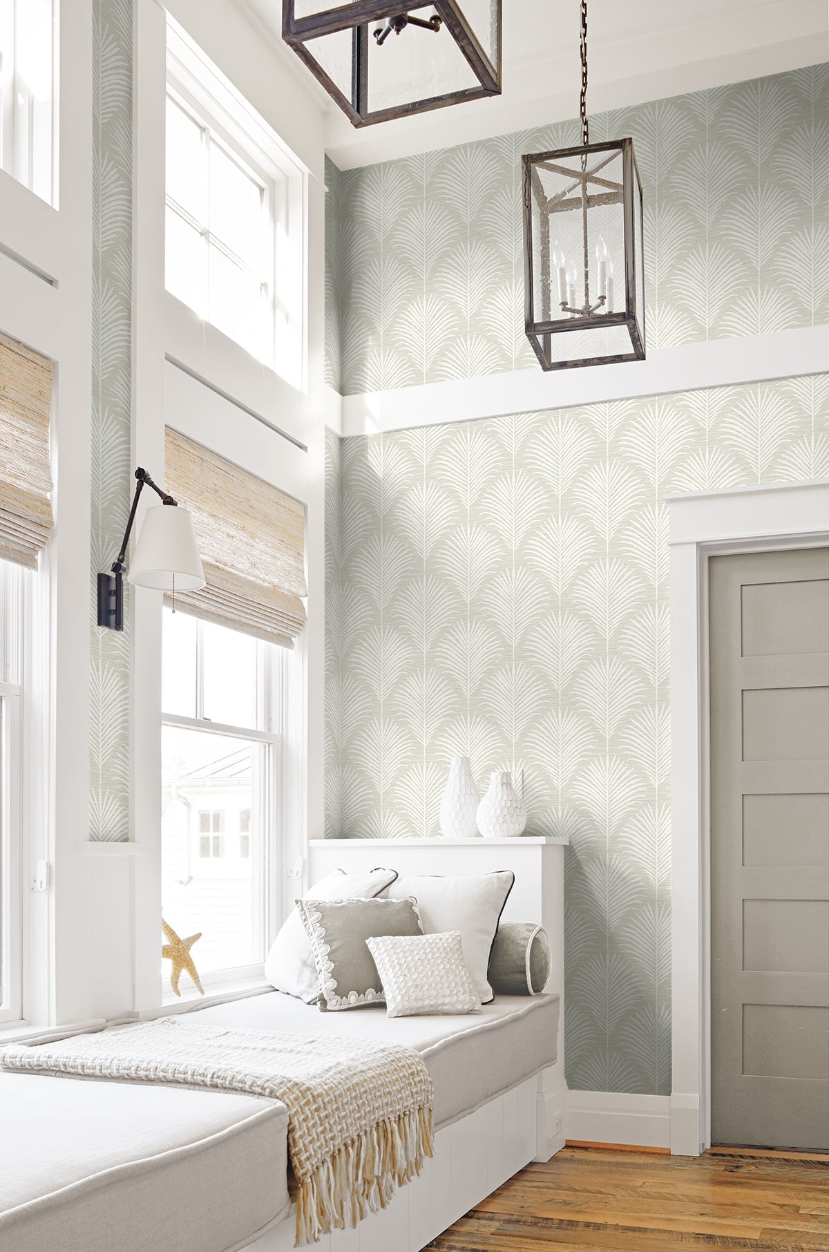 Grassland Palm Peel and Stick Removable Wallpaper