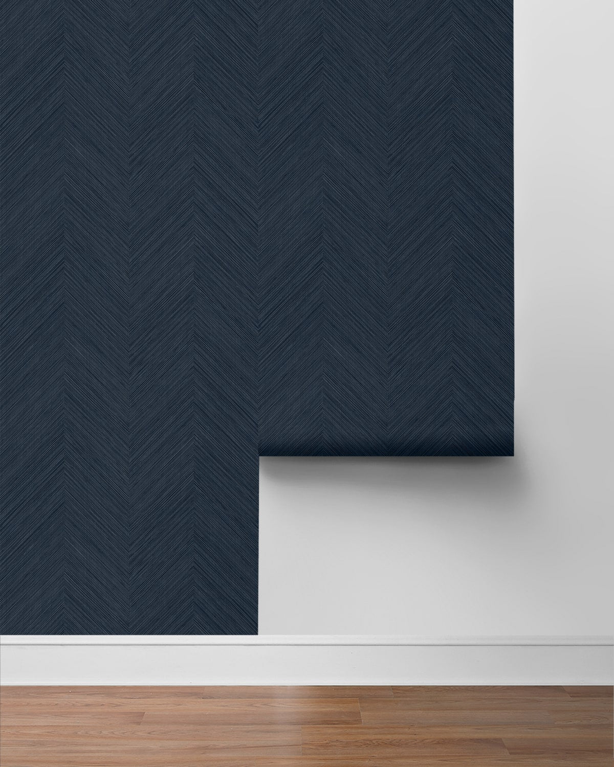 Chevron Stripe Peel and Stick Removable Wallpaper