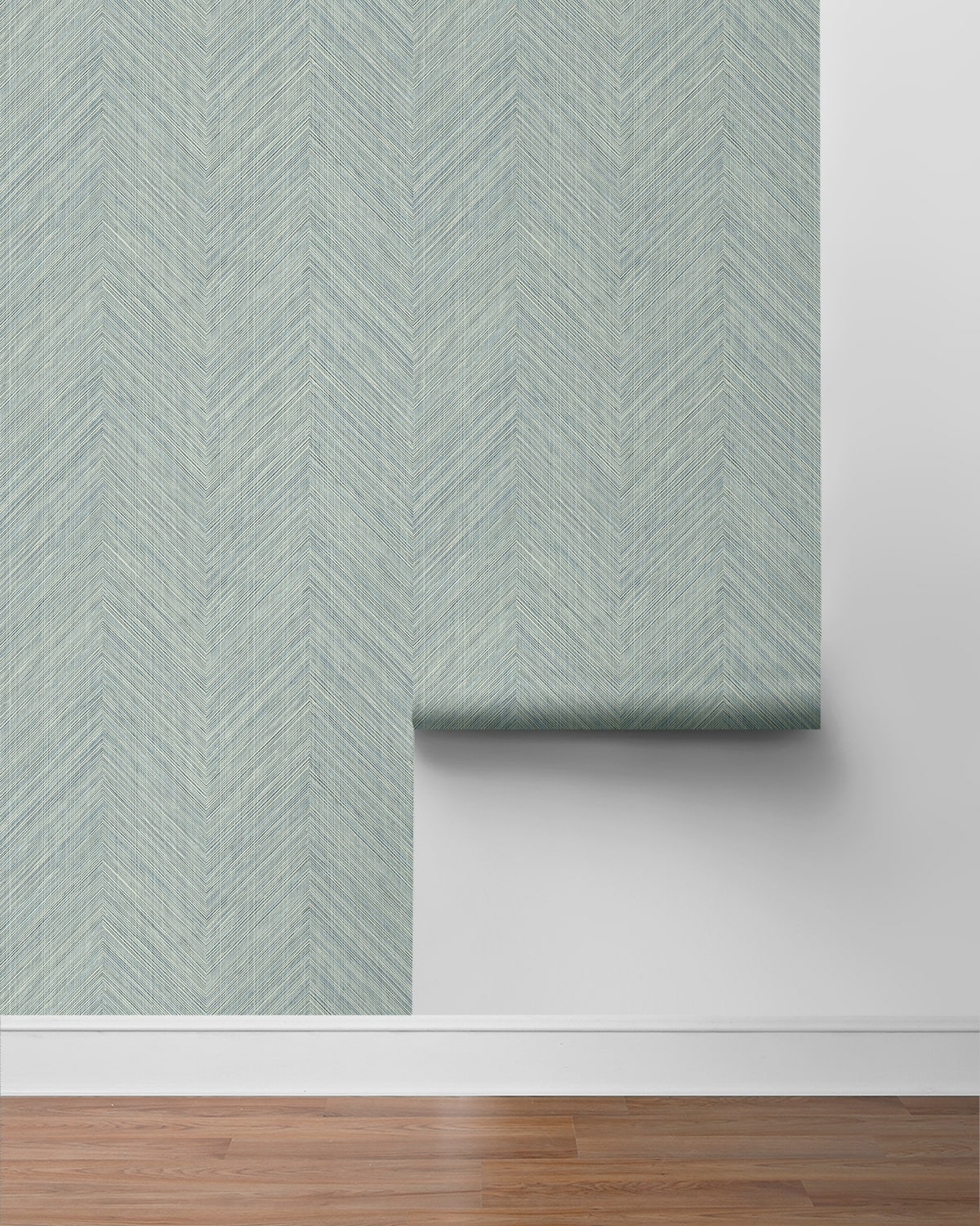 Chevron Stripe Peel and Stick Removable Wallpaper