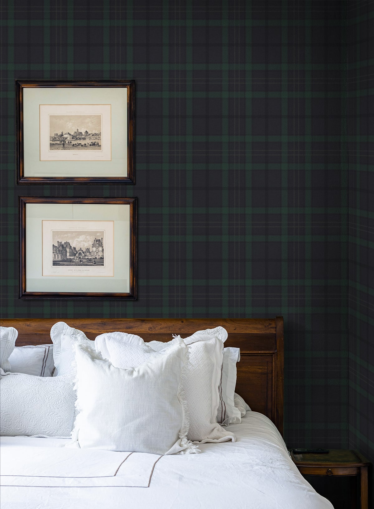 Tailor Plaid Premium Peel and Stick Removable Wallpaper
