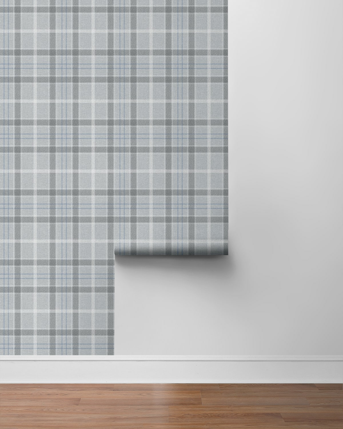 Tailor Plaid Premium Peel and Stick Removable Wallpaper