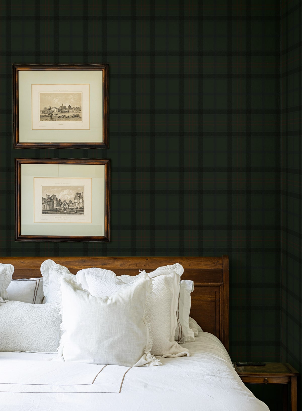 Tailor Plaid Premium Peel and Stick Removable Wallpaper