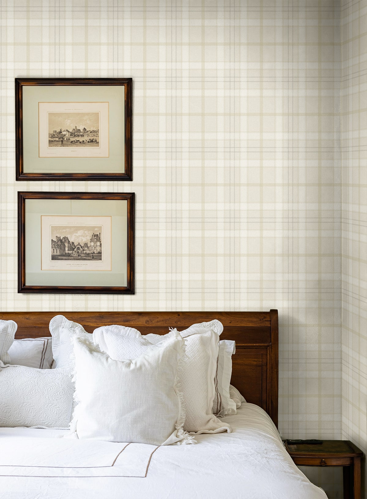 Tailor Plaid Premium Peel and Stick Removable Wallpaper