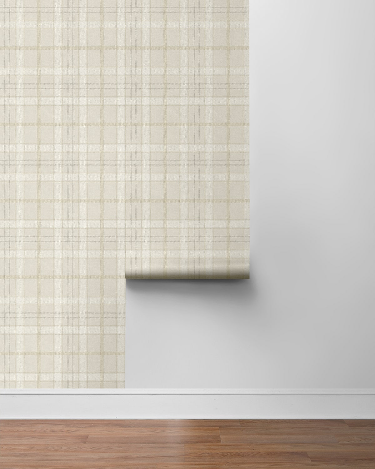 Tailor Plaid Premium Peel and Stick Removable Wallpaper