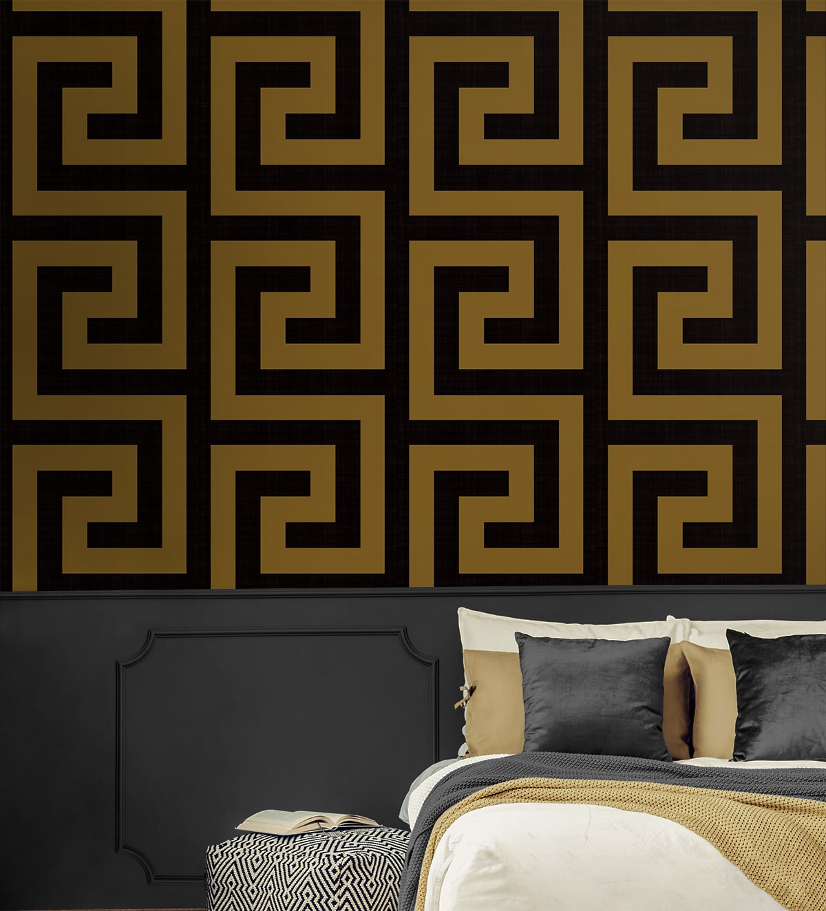 Maze Geo Peel and Stick Removable Wallpaper