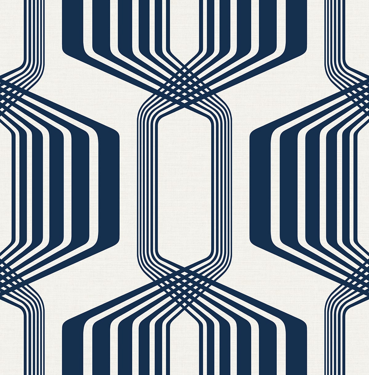 Striped Geo Peel and Stick Removable Wallpaper