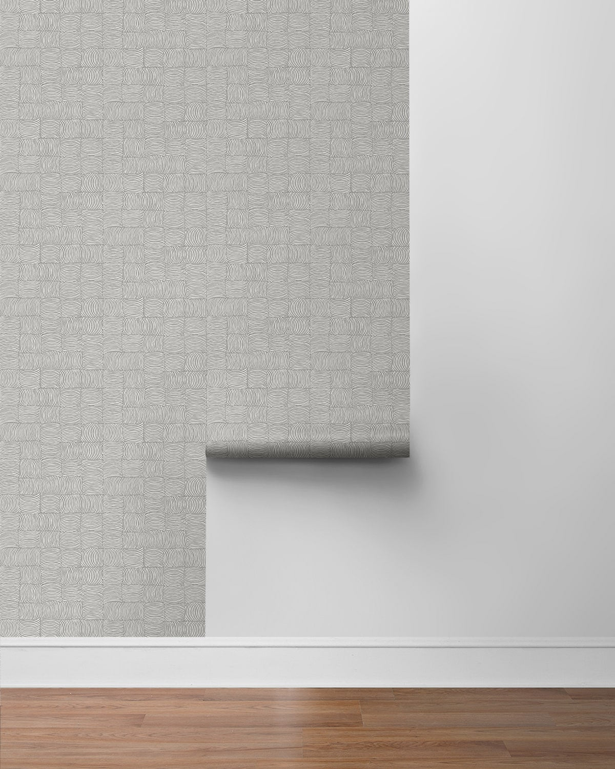 Organic Squares Geometric Premium Peel and Stick Removable Wallpaper