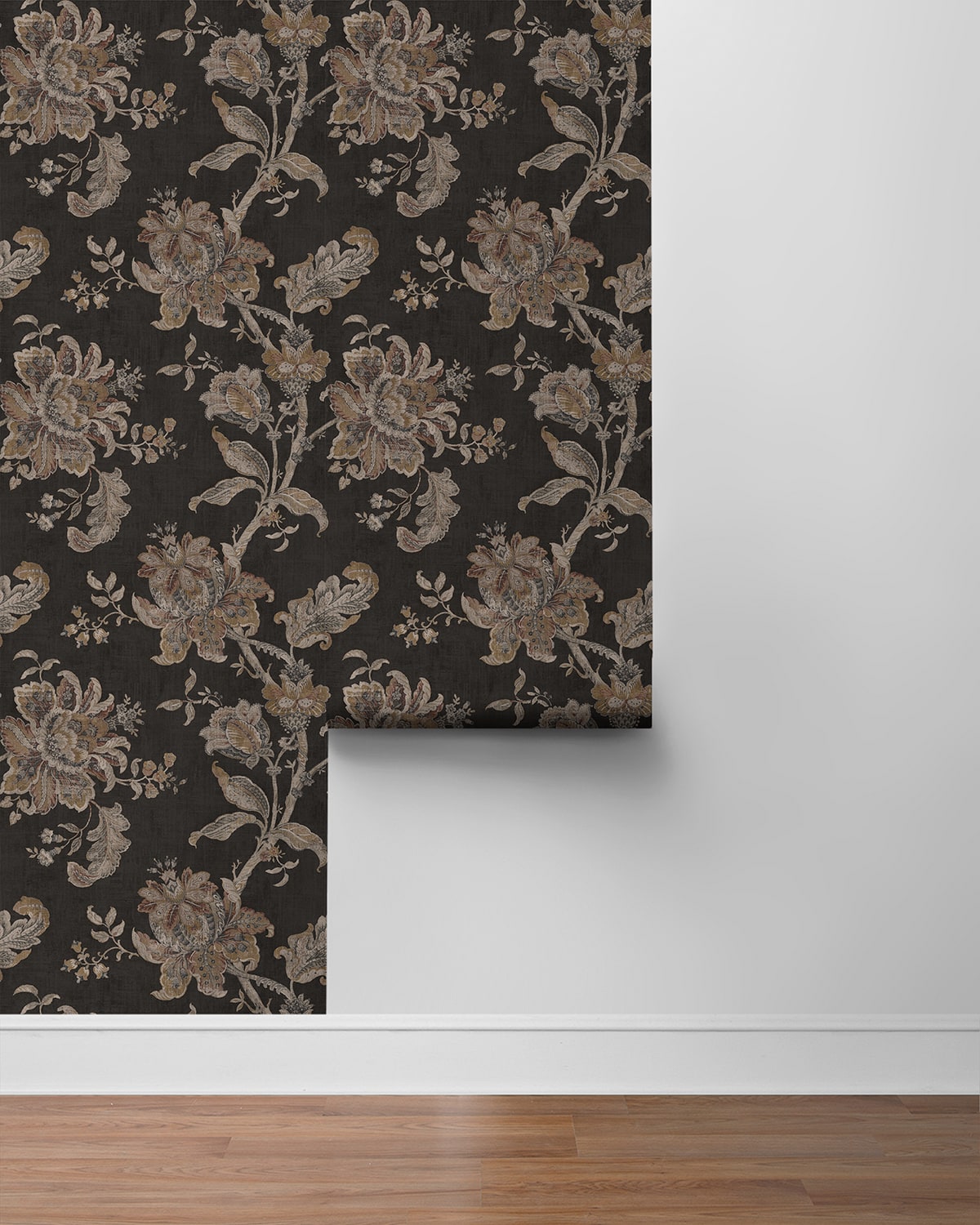 Anelda Jacobean Peel and Stick Removable Wallpaper