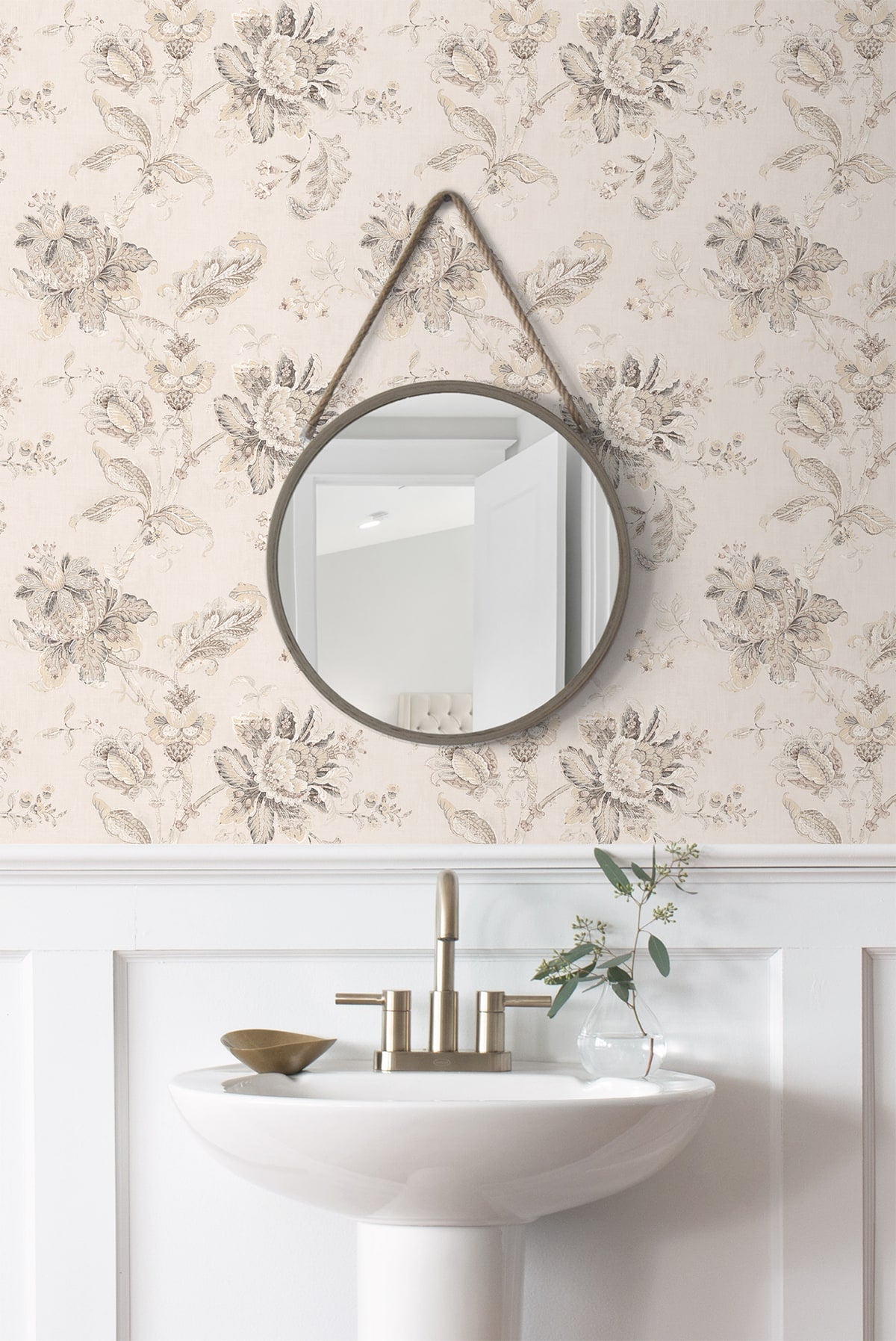 Anelda Jacobean Peel and Stick Removable Wallpaper