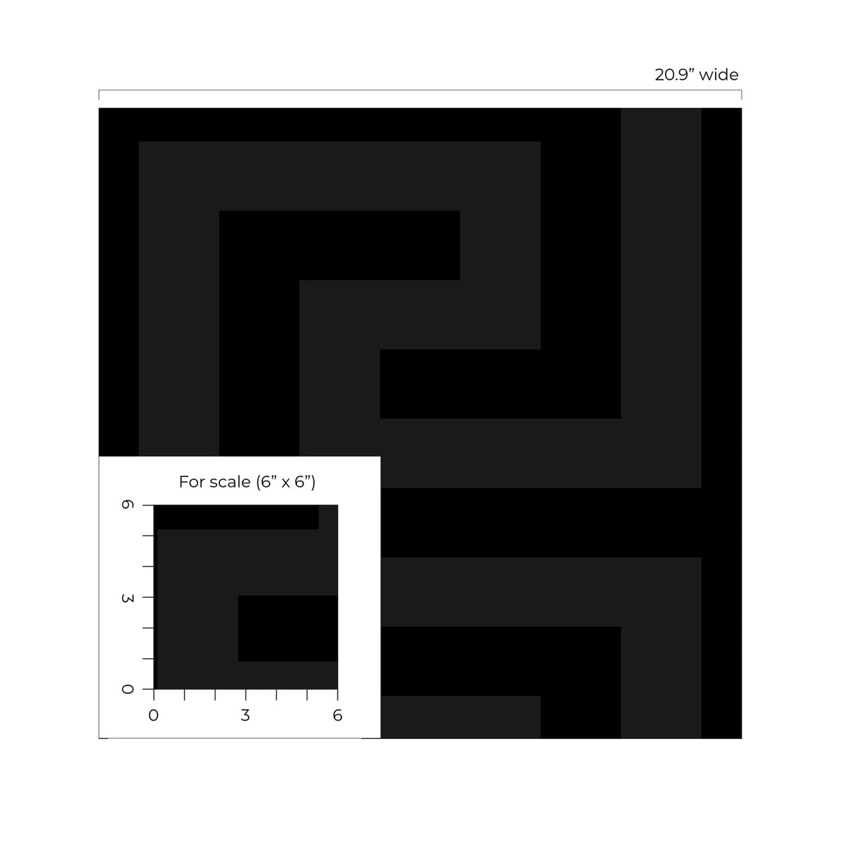 Geometric Maze Premium Peel and Stick Removable Wallpaper