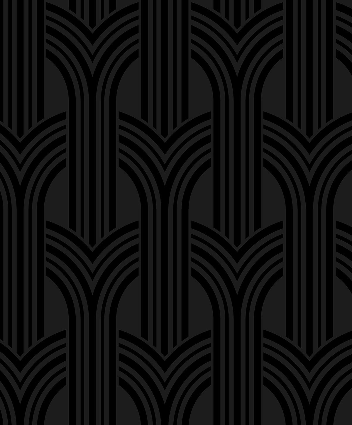 Geometric Arches Premium Peel and Stick Removable Wallpaper