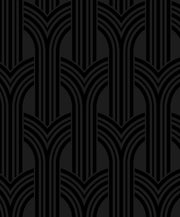 Geometric Arches Premium Peel and Stick Removable Wallpaper
