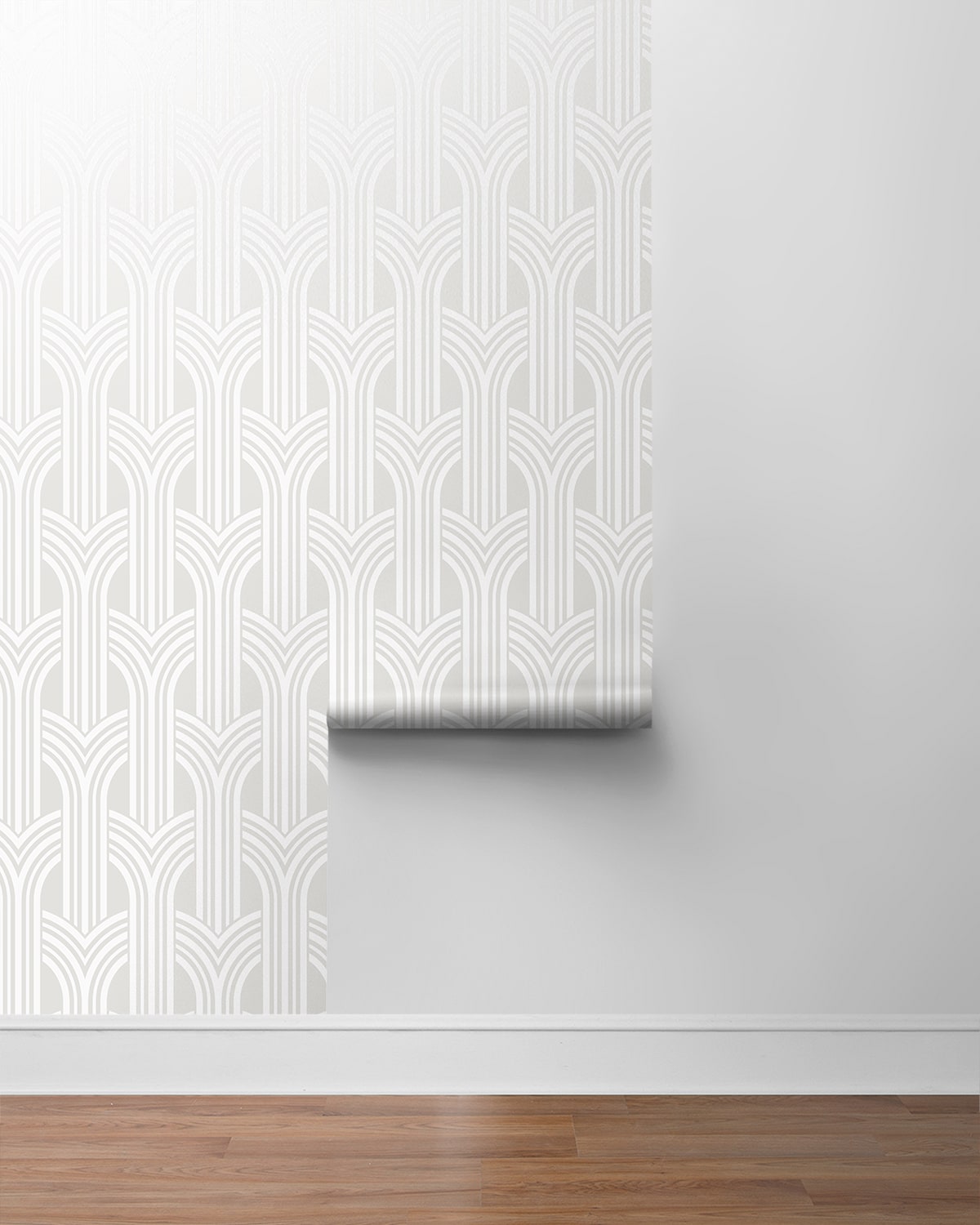 Geometric Arches Premium Peel and Stick Removable Wallpaper