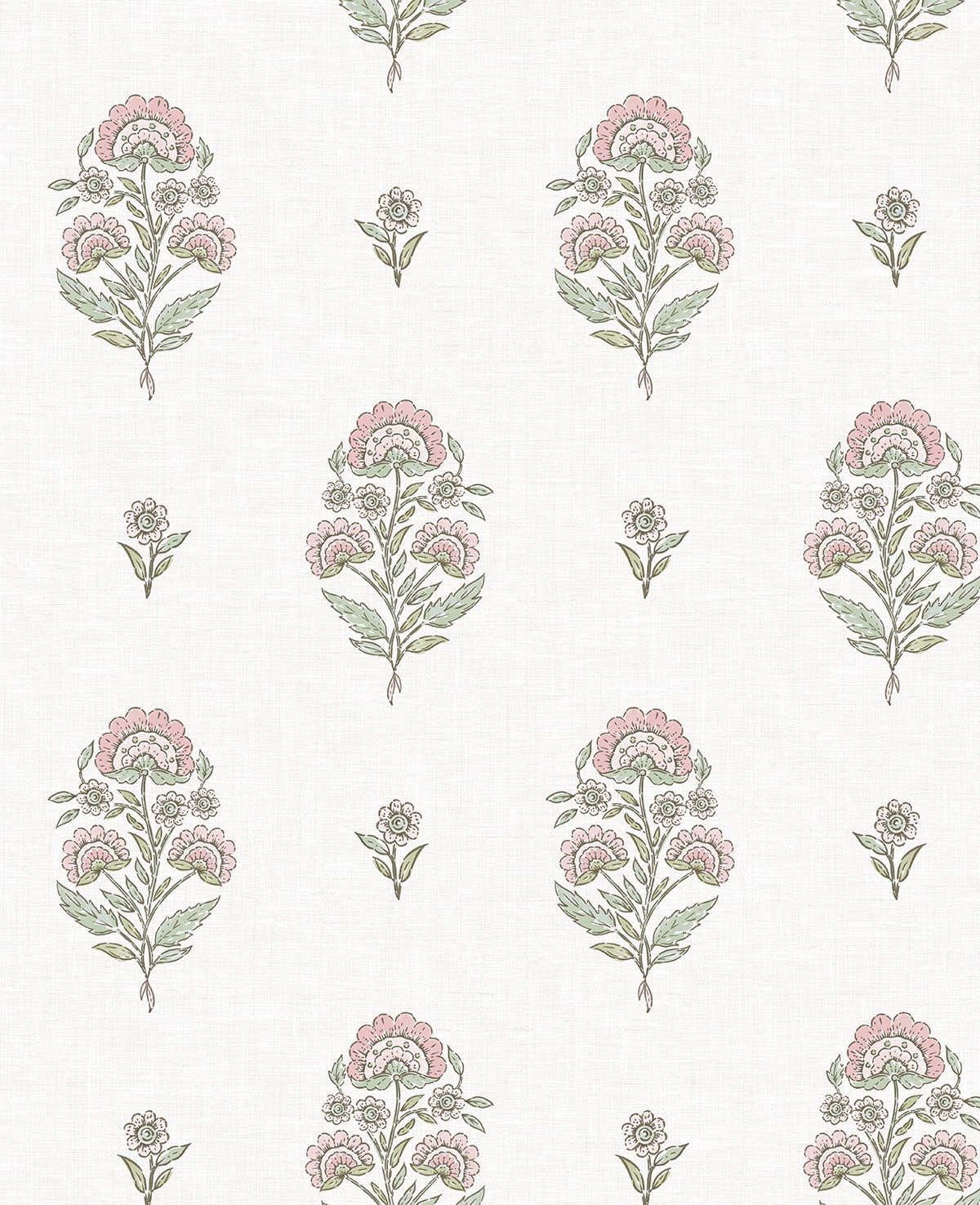 Floral Spot Premium Matte Non-Woven Peel and Stick Wallpaper