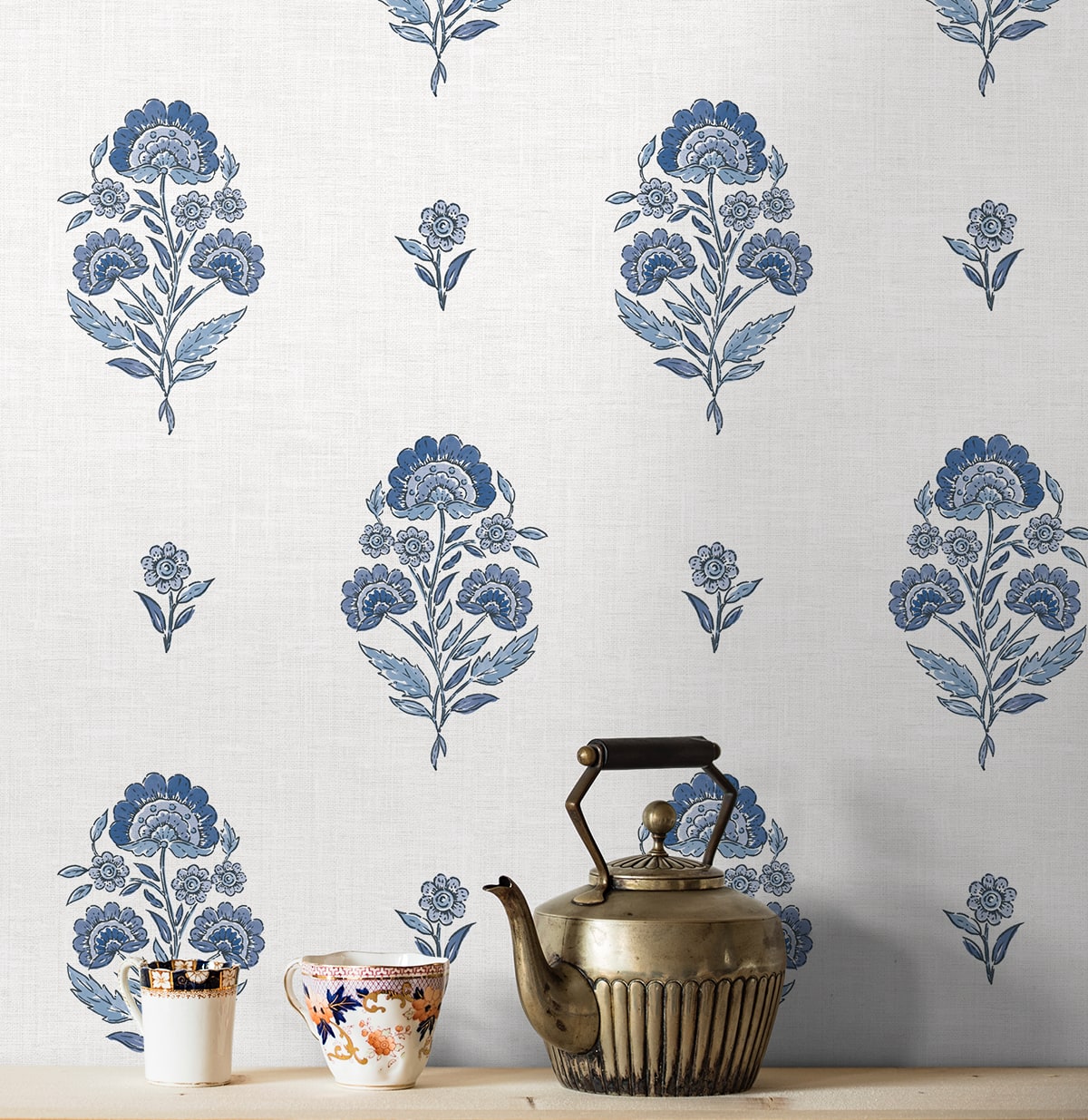 Floral Spot Premium Matte Non-Woven Peel and Stick Wallpaper