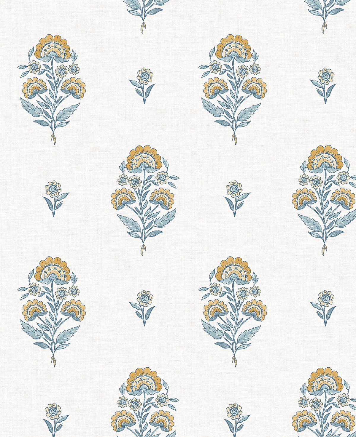 Floral Spot Premium Matte Non-Woven Peel and Stick Wallpaper