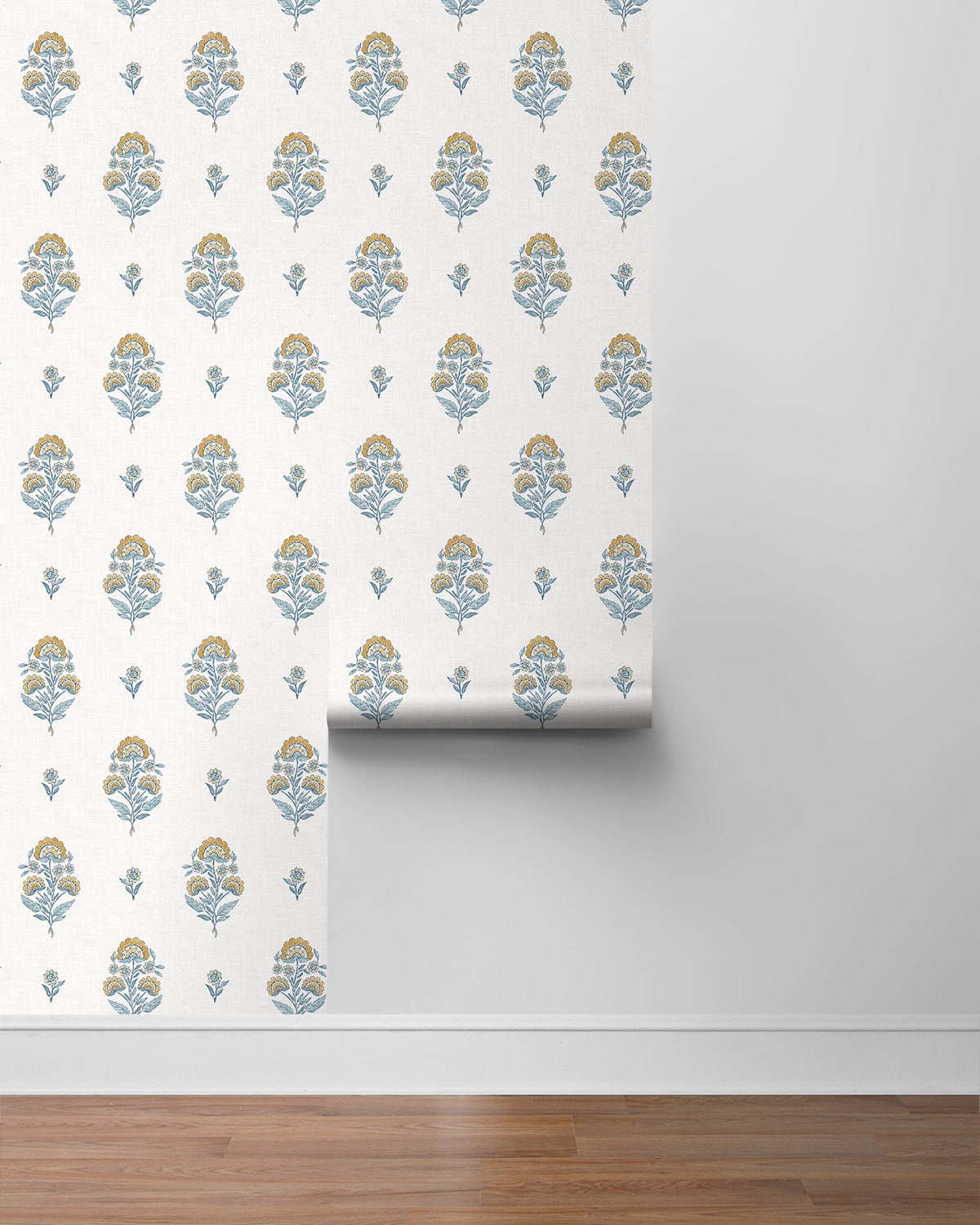 Floral Spot Premium Matte Non-Woven Peel and Stick Wallpaper