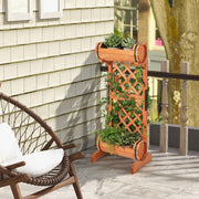 Metal Raised Garden Bed with Legs and Drainage Hole