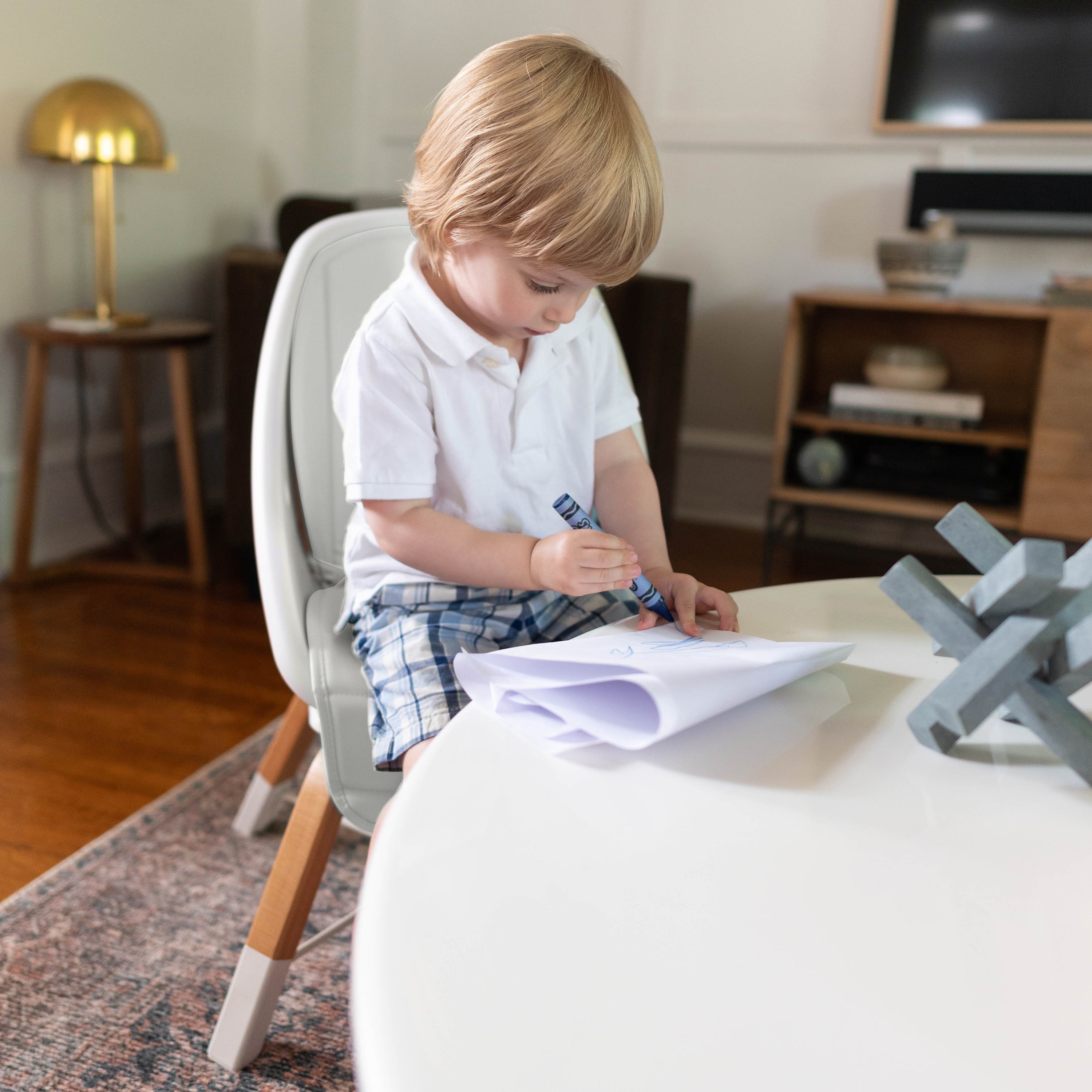 TruBliss® 2-in-1 Turn-A-Tot Highchair with 360° swivel