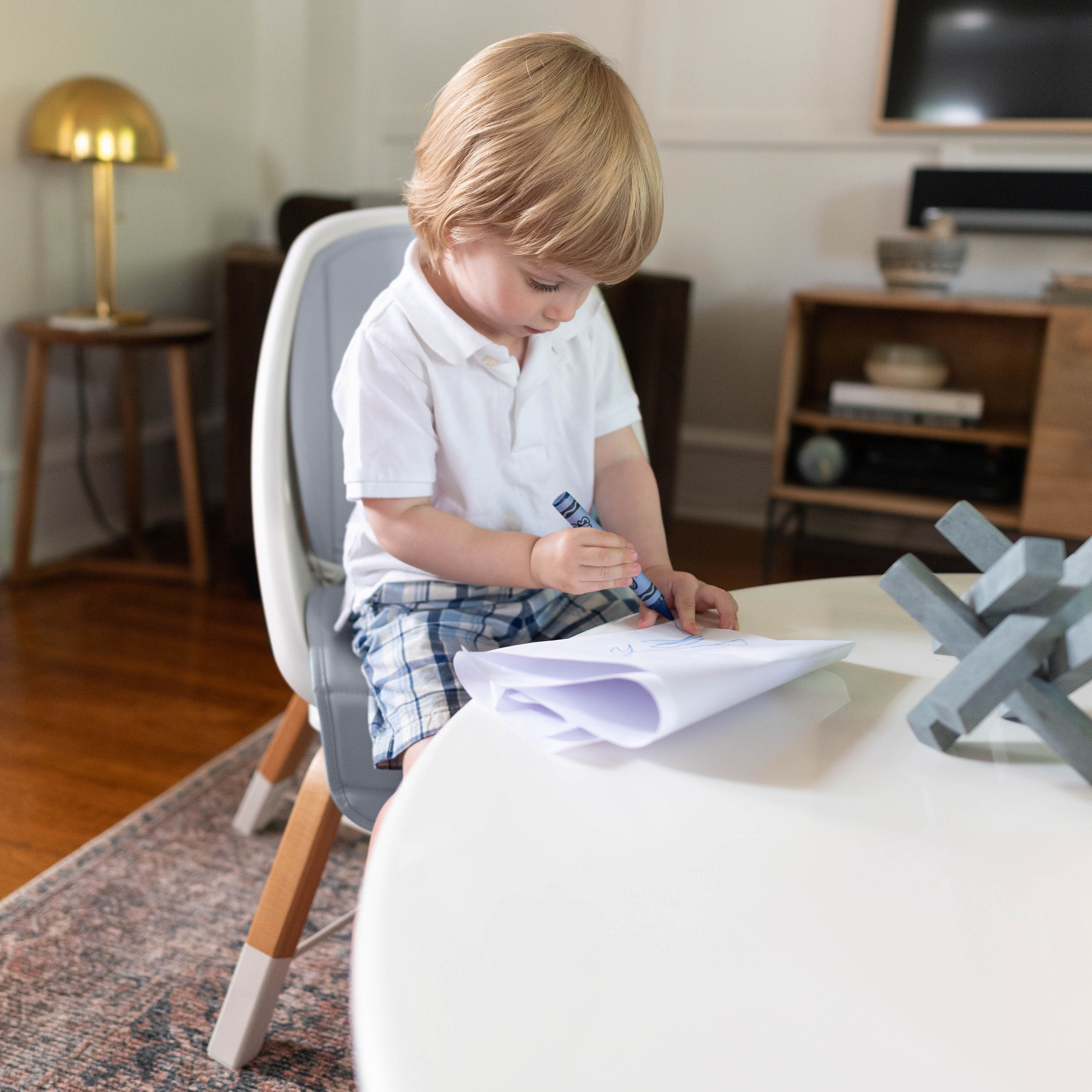 TruBliss® 2-in-1 Turn-A-Tot Highchair with 360° swivel